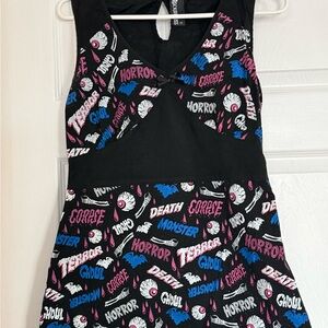 Sourpuss horror dress